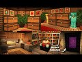 Minecraft | How to Build Survival Basement with Secret Passage