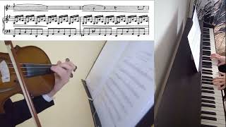 The Swan by Saint-Saëns for Violin and Piano with Score