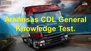 Arkansas CDL General Knowledge Test screenshot 5