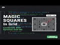 Magic Squares In Grid - LeetCode 840 | Matrix Problems | Full Explanation