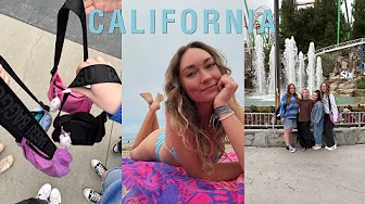 weekend in california // malibu beach and six flags magic mountain