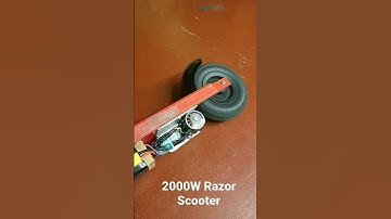 2000W Razor Scooter!! #shorts #scooter #razor #electric #diy