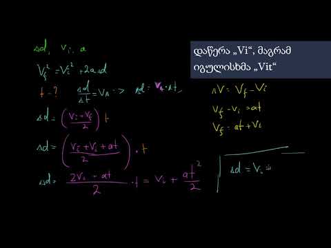 კუთხით გასროლილი სხეული (ნაწილი 3)