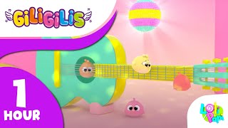 Giligilis ⭐️ 1 HOUR for Kids | Cartoons & Baby Songs | Toddler for Kids to Learn Music