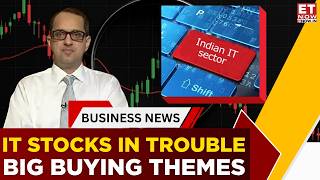 It Stocks Cracking Again Experts Warn More Pain Ahead For Infosys U0026 Tcs  Neeraj Dewan  Et Now