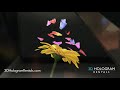 3D Hologram Rentals - Holographic Display Rental - Exhibit Installation