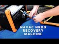 NAVAC NRDD Recovery Machine in Action