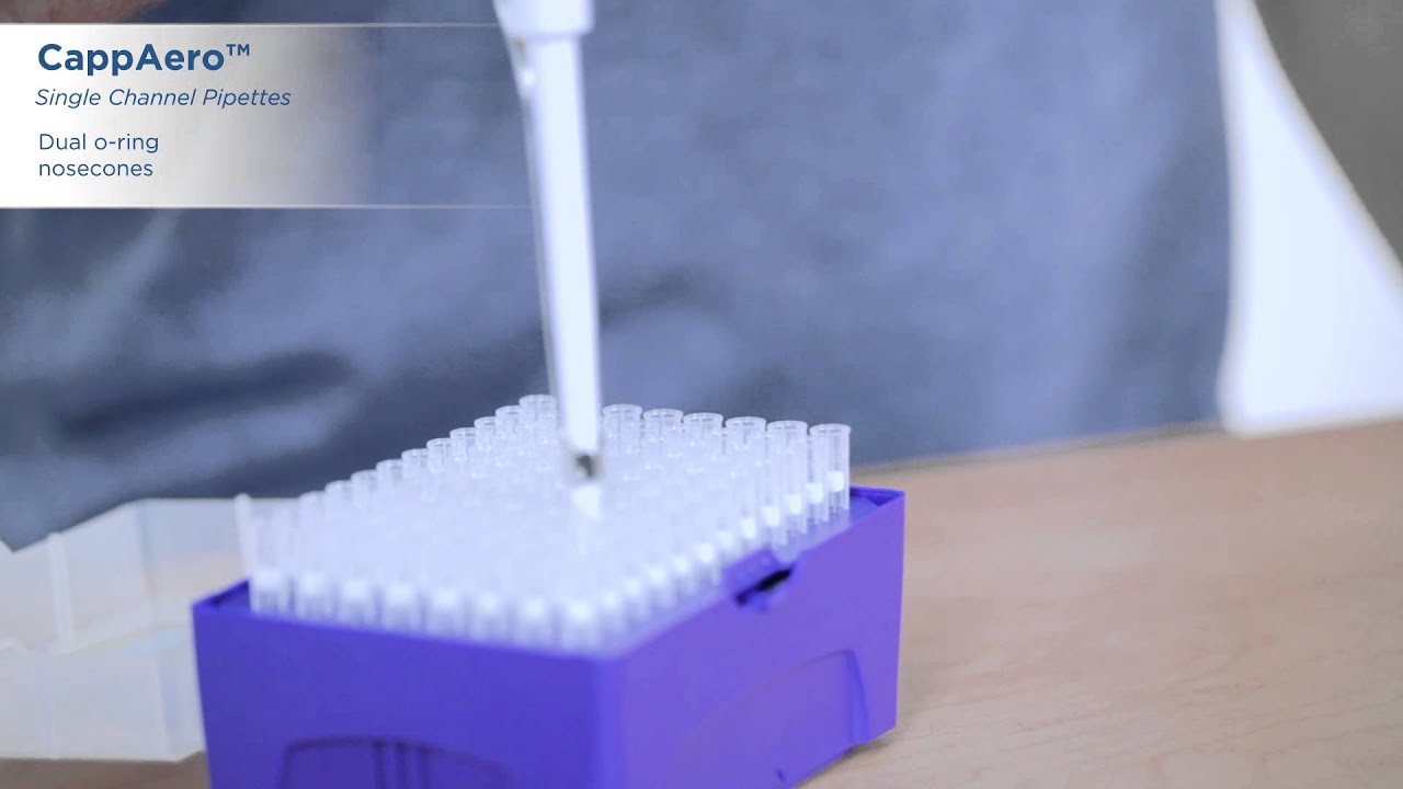 Capp Micropipette - universal Pipettor for any lab - YouTube