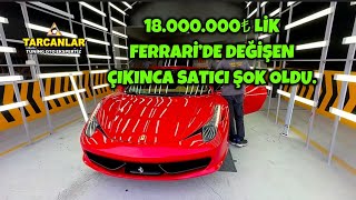 18.Milyonluk Ferrari Pert Çıktı. Ferrari Alırken Mutlaka Hava Yastığı Değişmiş Mi Diye Sorun .