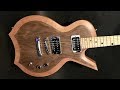 Handmade Guitar Body Build - Walnut/Mahogany (Full Build) Handmade Guitar Body Build - Walnut/Mahogany (Full Build)