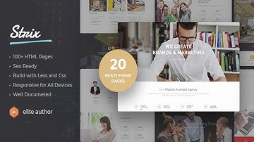 Strix - Multipurpose HTML5 Template | Themeforest Website Templates and Themes