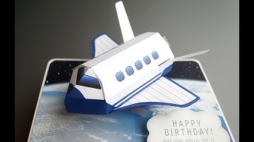 pop-up card__Space Plane