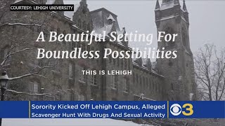 Officials: Lehigh University Sorority Banned Due To Scavenger Hunt Involving Drugs, Alcohol, Sex