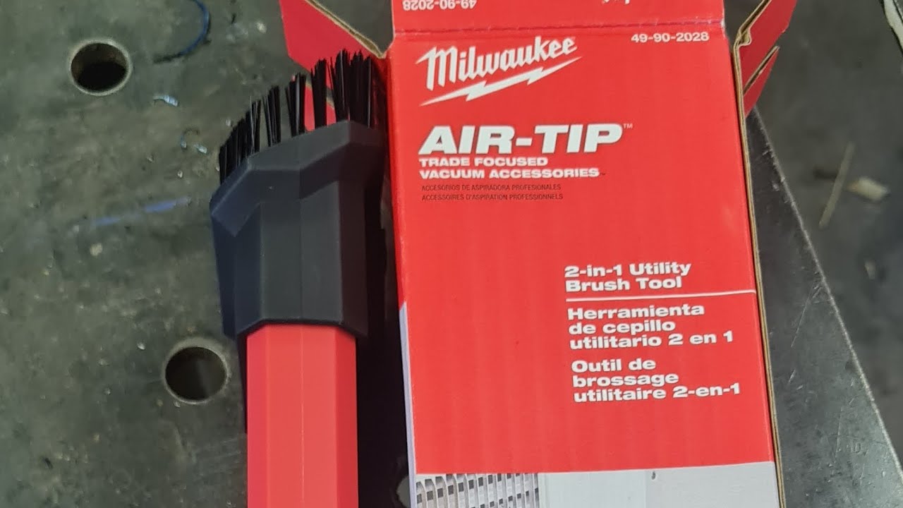 New MilwaukeeTool airtip vacuum accessory. Fitted to my milwaukee