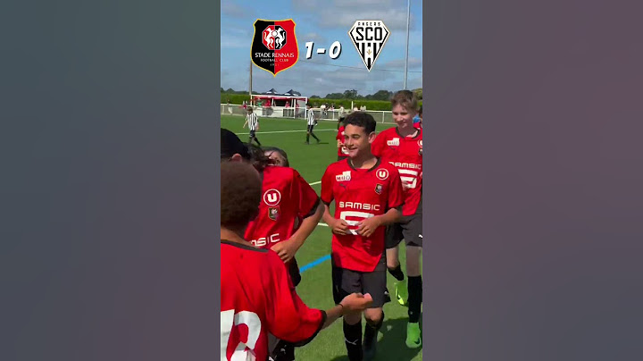 Quart de finale Brocéliande CUP  STADE RENNAIS - ANGERS SCO 💪🏽✅