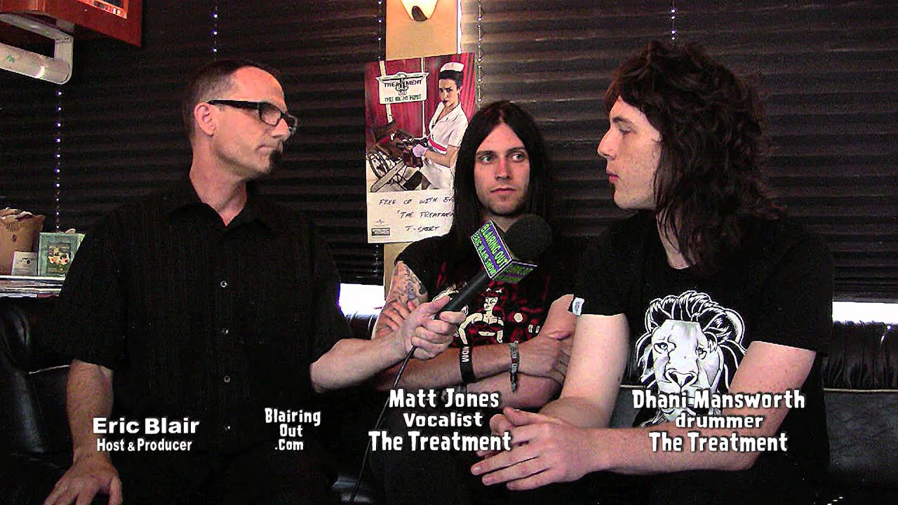THE TREATMENT's Matt & Dhani talk about their life in rock W Eric Blair 30 min