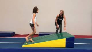 How To Learn And Teach A Bridge Kickover And Backbend Kickover With Coach Deja Professional Coach