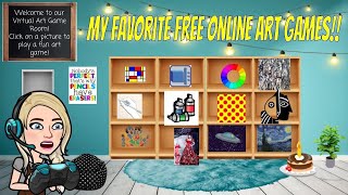 My favorite Online Art Games FREE for Distance learning 