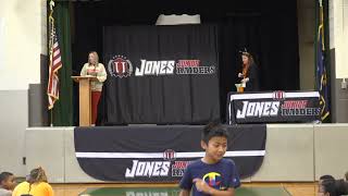 Jones - Student of the Month October 2025 4-6