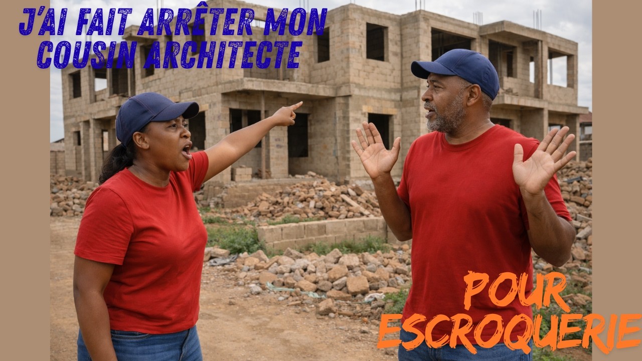 ELLLE FAIT ARRETER SON COUSIN ARCHITECTE POUR ESCROQUERI