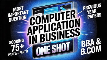 BCOS -183 Computer Application in business one shot, previous paperbcoc-183,confirmed 75+