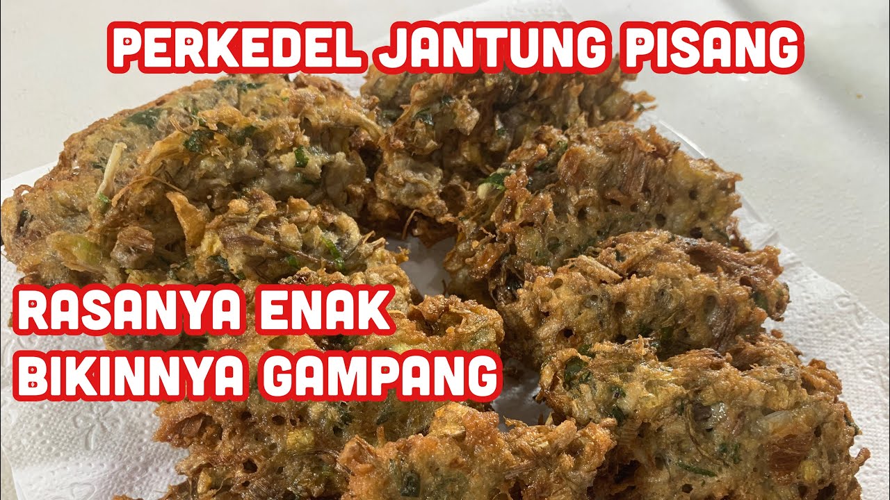Perkedel Jantung Pisang ( maaf terjadi kesalahan di video ini suara sy terhapus 🙏🏻 )
