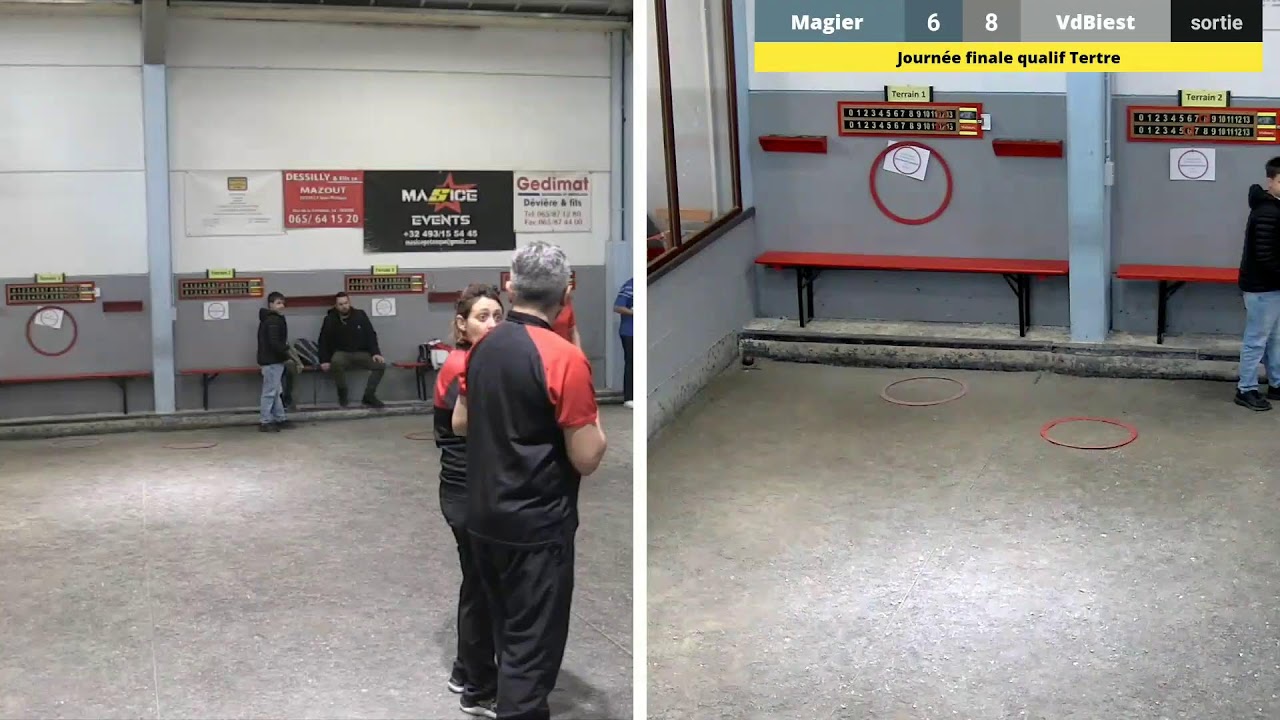 Miniature : Pétanque : Journée finale Doublette Mixte au PC TERTRE-ESPERENCE