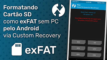 Como Formatar cartão SD em FAT32 pelo celular?