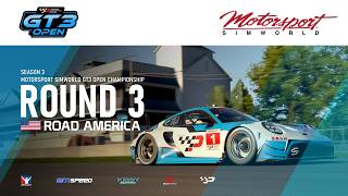 iRacing // Premier Endurance League // Motorsport Simworld GT3 Open Championship - Rd 3 Rd America