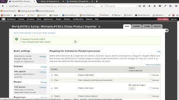 Tutorial #6: How to Import products in bulk using feeds and commerce feeds Part 2