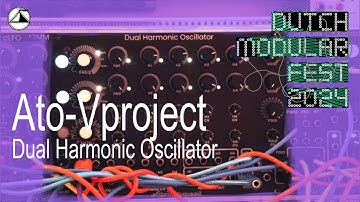 AtoVproject Dual Harmonic Oscillator @ DMF24