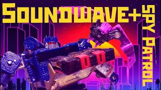 #Transformers Soundwave Spy Patrol/Рамбл и Рэтбэт  + бонус Siege/legacy Soundwave [Обзор]