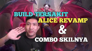 Build Tersakit Alice & Combo Skilnya - Rrq Lemon Mobile Legends