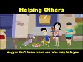 Kids And Story in English: Helping others unconditionally