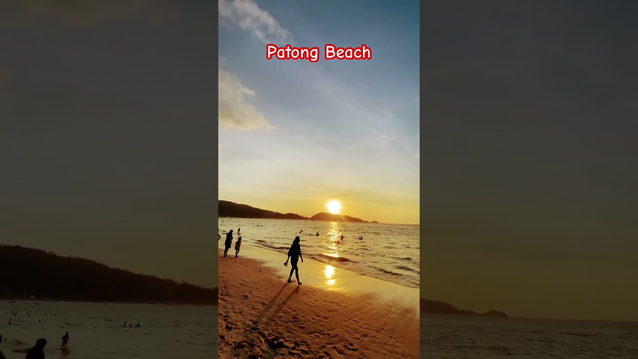 Wow beautiful 🤩 beach in Patong Phuket Thailand 🇹🇭 