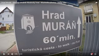 Hrad Muráň - Náučný chodník Muránsky hrad - Muránska planina - Veľká lúka