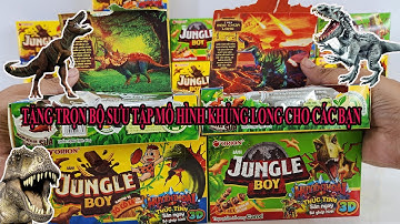 Hưởng Dẫn Lắp Ráp Mô Hình 3D Khủng Long Jungle Boy Huyền Thoại Thức Tỉnh Toy Channel TV