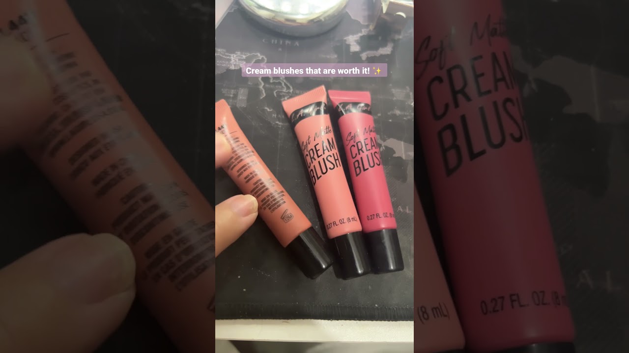 L.A girl cream blushes are available at iherb 