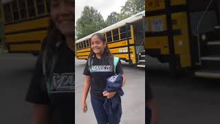 Marietta Sixth Grade Academy, School Bus, Student Brazilian Ana Paula Santos @MariettaCitySchools