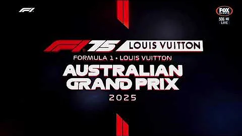 F1 Australian Grand Prix 2025 Intro Package (With Commentary)