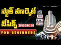 Stock Market Basics in Telugu | How to Start in 2025 | Beginners Series EP01 | @BullRunTelugu