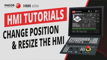 Basic Concepts | Change position and resize the HMI manually