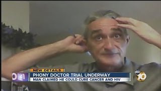 Jury watches undercover video of man accused of preying on desperate cancer and HIV patients