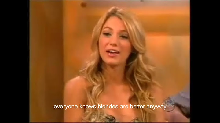 blake lively being a mean girl for 4 mins straight