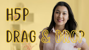 H5P Drag and Drop Tutorial