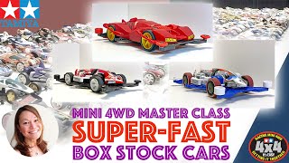 Tamiya Mini 4WD Master Class: Super-Fast Box Stock Cars