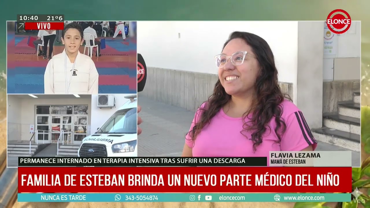 La mamá del niño que se electrocutó en Paraná actualizó el estado de salud de su hijo - 10/03/26