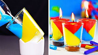 독특한 DIY 캔들 36개 || 음식 같아 보여요! 독특한 DIY 캔들 36개 || 음식 같아 보여요!