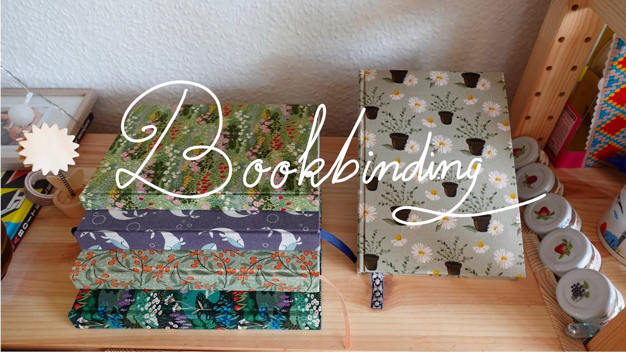 Gentle Bookbinding - Fabric‑Cover Hardcover Binding for Beginners • Cozy Simple Method