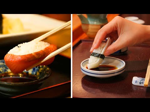 Video: Cara Makan Sushi: Etiket Dasar Sushi Jepang